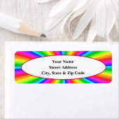 Kleurburst Retouradreslabels Etiket (Insitu)