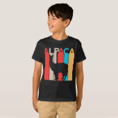 Kleurcadeau voor Alpaca T-shirt (Voorkant volledig)