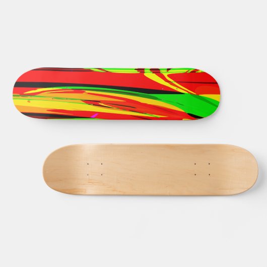 Kleurcascade 2 persoonlijk skateboard (Horizontaal)