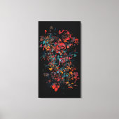 Kleurcellen Canvas Afdruk (Voorkant)