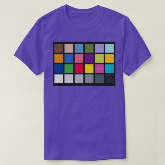 KleurChecker  T-shirt (Design voorkant)