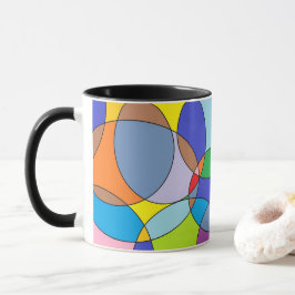 Kleurcirkels en kleuren mok