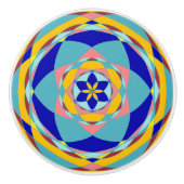 Kleurcirkels Keramische Knop (Voorkant)