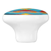 Kleurcirkels Keramische Knop (Zijkant)