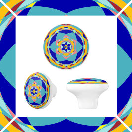 Kleurcirkels Keramische Knop