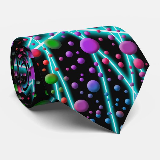 Kleurcirkels Stropdas (Opgerold)