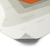 Kleurcodering Afvalscheiding Recycling Bins Poster (Hoek)