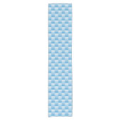 Kleurcombinatie Blauwe Engel Korte Tafelloper (Voorkant)