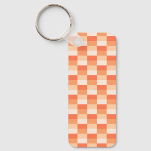 Kleurcombinatie van vlammen van een kaars sleutelhanger