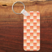 Kleurcombinatie van vlammen van een kaars sleutelhanger (Voorkant)