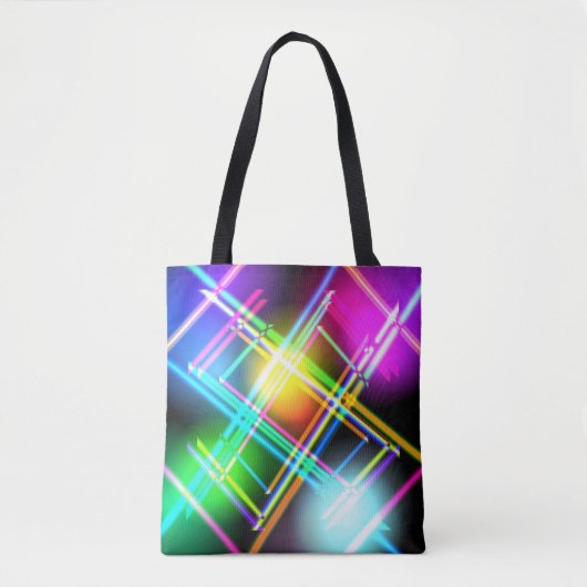 Kleurcorridor Canvas tas (Voorkant)