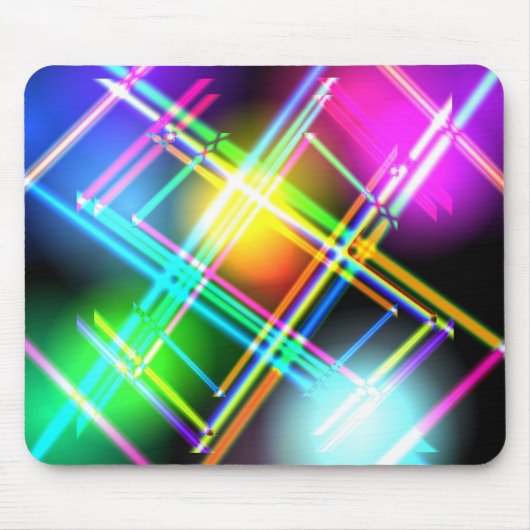 Kleurcorridor Mousepad Muismat (Voorkant)