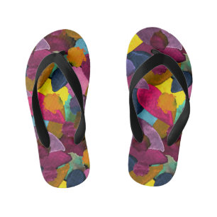 Kleurcrash 3 kinder teenslippers