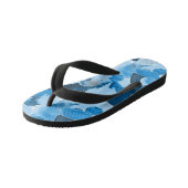 Kleurcrash 6 kinder teenslippers (Schuin)