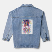 Kleurcurve Denim Jacket (Achterkant)