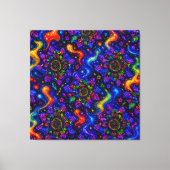 Kleurdella Canvas Afdruk (Voorkant)