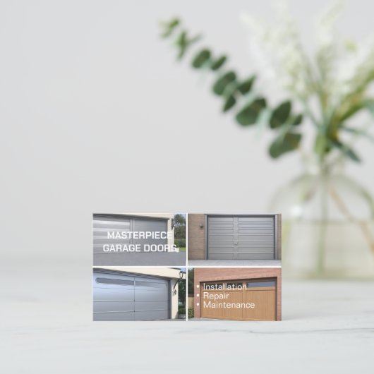 Kleurdeur Visitekaartje (Staand voorkant)