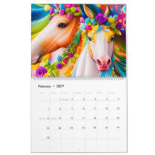 Kleurdieren Kalender (Feb 2027)