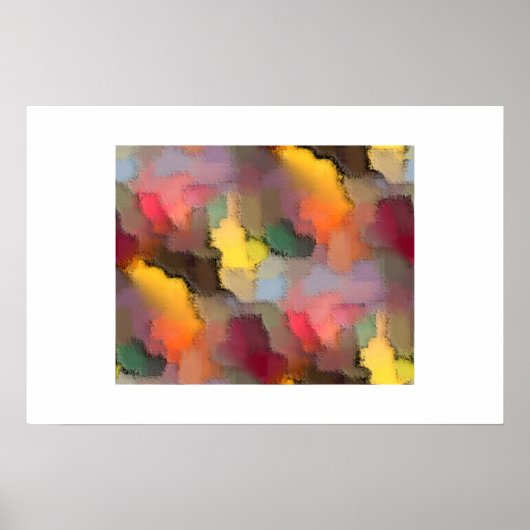 Kleurdoek Poster (Voorkant)