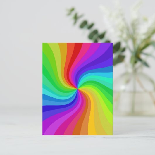 kleurdraai briefkaart (Staand voorkant)