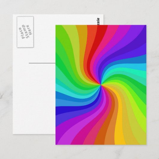 kleurdraai briefkaart (Voorkant / Achterkant)