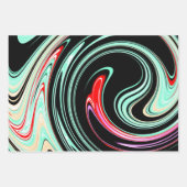 kleurdraai inpakpapier vel (Voorkant 2)