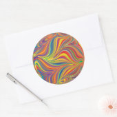 Kleurdraai Ronde Sticker (Envelop)