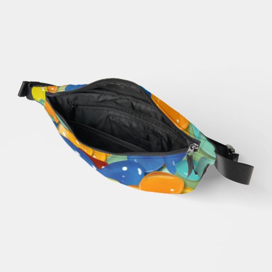 Kleuredelstenen Heuptasje (Open)