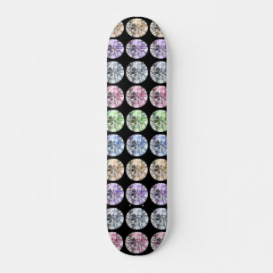 Kleuredelstenen Persoonlijk Skateboard