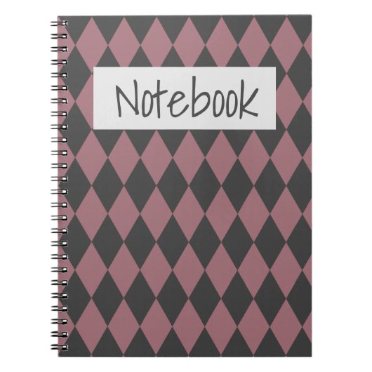 Kleurelegant van roestbus met kussen notitieboek (Voorkant)