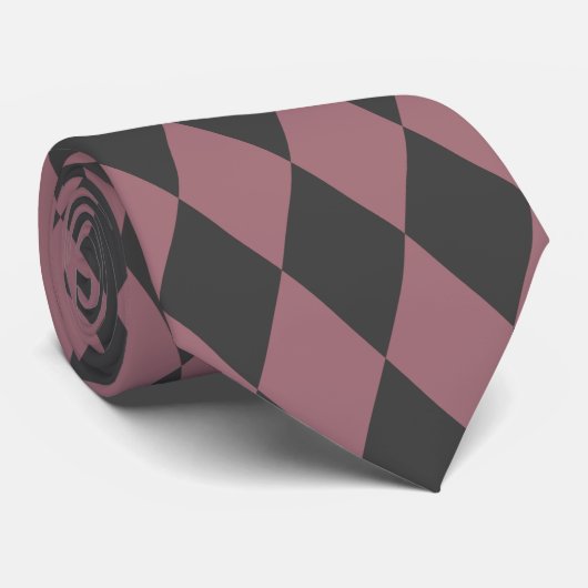 Kleurelegant van roestbus met kussen stropdas (Opgerold)