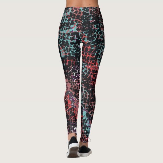 Kleuren 100 van Kristalin Davis Leggings (Achterkant)
