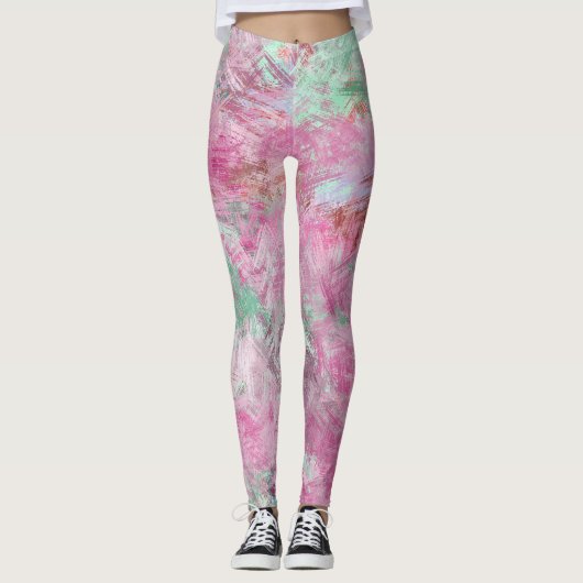 Kleuren 229-4 door Kristalin Davis Leggings (Voorkant)
