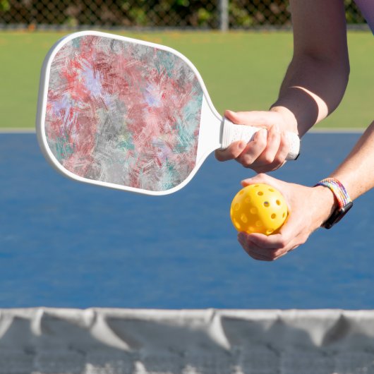 Kleuren 77-33 van Kristalin Davis Pickleball Paddle (Insitu)
