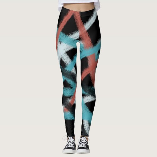 Kleuren 98 van Kristalin Davis Leggings (Voorkant)