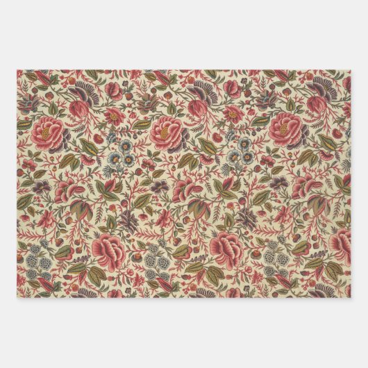  kleuren afdrukken inpakpapier vel (Voorkant)