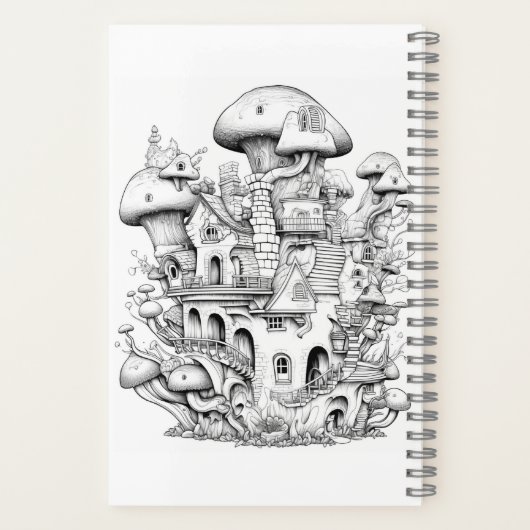 Kleuren Art Pad, Notitieboeken Hoesje, Tekenpad (Achterkant)