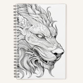 Kleuren Art Pad, Notitieboeken Hoesje, Tekenpad (Voorkant)