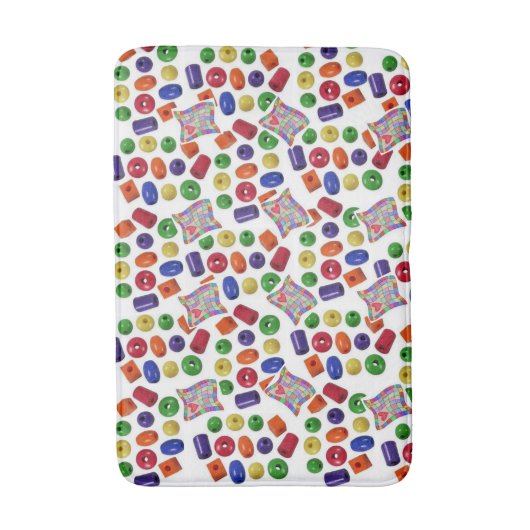 Kleuren Bathroom Bath Mat (Voorkant Verticaal)