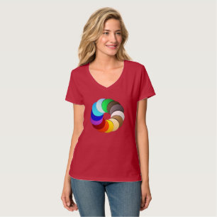 Kleuren Beauty design T-shirt