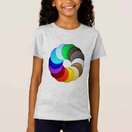 Kleuren Beauty design T-shirt