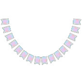 Kleuren blauw roze Paarse klein helder gulden Vlaggetjes (Alle)