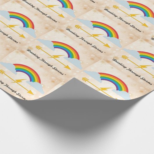 "Kleuren boven schaduwen" Cadeaupapier (Hoek)