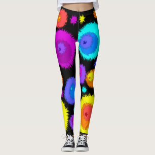 Kleuren branden leggings