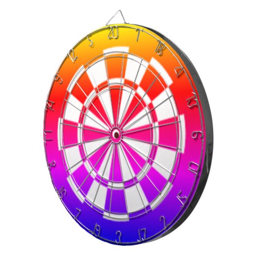 Kleuren Dartbord (Voorkant Rechts)