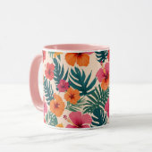 KLEUREN EN BLOEMEN MOK (Voorkant links)