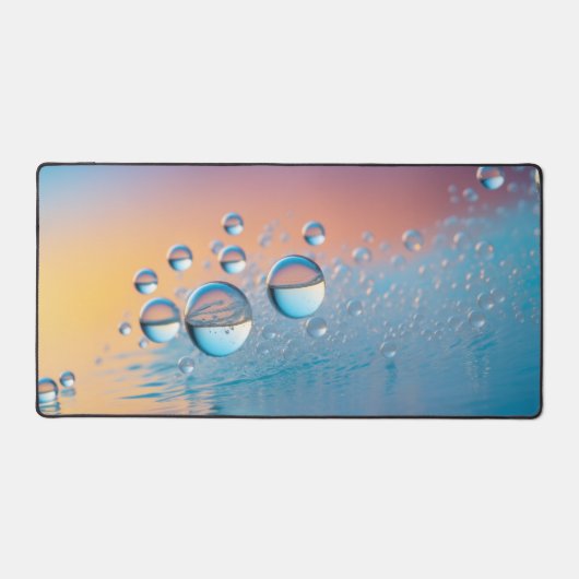 Kleuren en bubbels bureaumat (Voorkant)