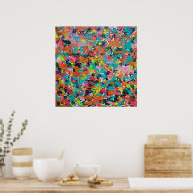 Kleuren en expressies in acrylverf