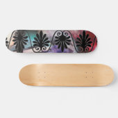 Kleuren en kader skateboard (Horizontaal)