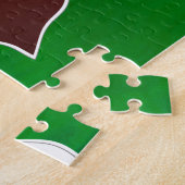 Kleuren en stalen legpuzzel (Zijkant)